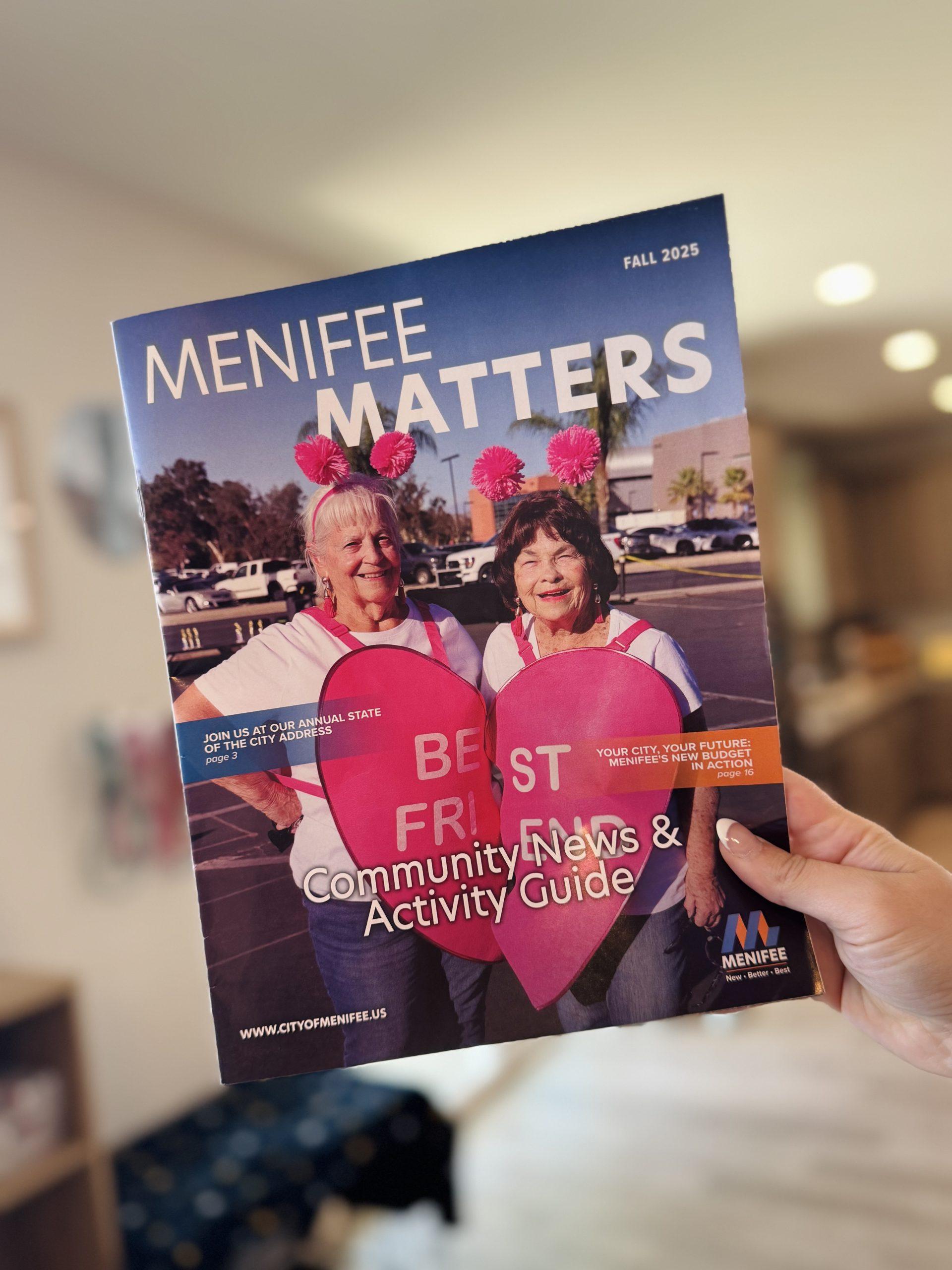 Review of The Menifee Matters Magazine | Fall 2025