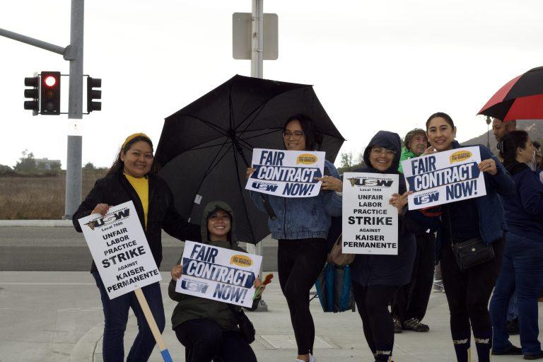 Kaiser Permanente Workers in Murrieta are on Strike | Oct. 14